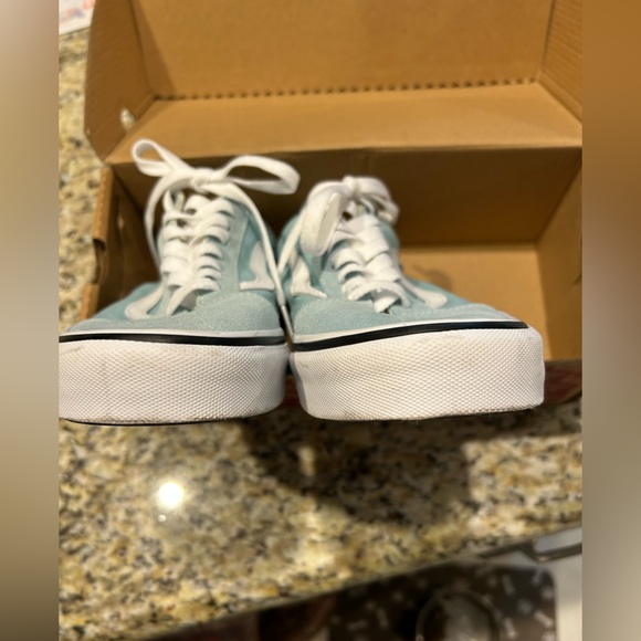 Vans Old Skool Unisex Sneakers - Blue/Green - Picture 10 of 15